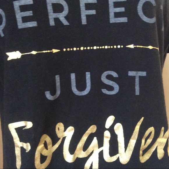 Not Perfect Just Forgiven Statement T-shirt - Picture 5 of 5